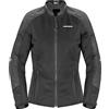 SPIDI Giacca in Rete Super Net Lady, Nero, XL