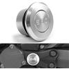 Bruce & Shark Coperchio tappo tappo foro telaio argento cnc adatto per Yamaha per Tmax TMax 530 2005-2016