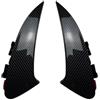 Generico Spoiler Posteriore Per Mercedes Per Benz CLA-Class C118 CLA35 CLA45 AMG 2019 + Auto Paraurti Posteriore Spoiler Air Vent Copertura Gloss Nero Di Carbonio Diffusore Paraurti(Look in carbonio)