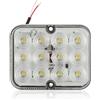 SPARKMOTO 1 x Luce Led Rimorchio Sommergibile, Luci Sommergibili a Led per Rimorchio Camper, Fanali Posteriori Bianchi 12V/24V