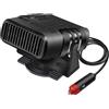 YIZITU Riscaldatore automatico 12/24V con base portatile auto e sbrinatore per posizionamento stabile e rapido sbrinamento della finestra portatile