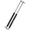 DESDEAQQHH 2x molla a gas con asta 300mm/350mm/400mm/450mm/500mm/550mm/600mm cerniera pieghevole 300N forza di sollevamento supporto foro distanza centrale Motore Molle a Gas(550mm)