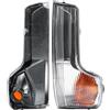 LONGLING Indicatore di direzione per specchietto retrovisore destro, lato passeggero, indicatore di direzione lampeggiante per specchietto retrovisore esterno compatibile per IVECO Daily 2014-2025