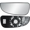 LONGLING Ricambio Specchietto Retrovisore Laterale Sinistro Inferiore con Vetro Piccolo Riscaldato con Piastra Posteriore per FIAT Ducato, Citroen Jumper, Peugeot Boxer 2006-2025, Opel Movano 2022-2025