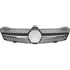 BWVMVB Inserti Griglia Anteriore Rete Anteriore Cromato Nero Diamanti Stile Griglia Paraurti Per Per Il Benz Per CLS-Class Per W219 Per CLS350 Per CLS500 2005-2008(AMG-Chrome Black)