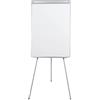 Bi-Office Lavagna Portablocco Magnetico, Cavalletto Treppiedi Easy, Cornice in Grigio, Dimensioni Pannello A1 600 x 850 mm