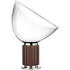FLOS Lampada da tavolo modello Taccia, luce indiretta e riflesso, riflettore in metallo, diffusore orientabile, corpo in alluminio, 16 W, 37,3 x 37,3 x 48,5 cm, colore bronzo (riferimento: F6604046)