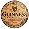 SIGNS 2 ALL Guinness - Targa in legno con scritta Mancave, stile vintage, divertente, retrò, per giardino, garage, capannone, cucina, bar, pub, diametro 19 cm
