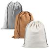 TYFGRT Sacco Antipolvere In 3 Pezzi, Porta Abiti, Portaoggetti Con Coulisse, Grande, Morbido E Traspirante