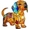 Zegaqae Serie Cane Lampade Da Tavolo LED,Carina Decorazione in Resina LED Colorata,Lampada Notturna Adorabile - per Feste Compleanno Festa Uffici Casa Camera Scrivania Anziani Fattoria Giardino