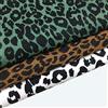 GQZJY Tessuto Denim Stampa Leopardata Colorata Denim Lavato in Puro Cotone Denim Ispessito Non Elastico al Metro Adatto per Cucire Jeans, Magliette da Donna, Vestiti Patchwork(Color:Brown)