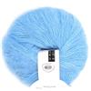 Oumefar Filato per maglieria in mohair Pashm in lana lunga angora multicolore popolare per tessere sciarpe tessute(azzurro) Yarn