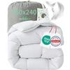 Welldora Piumino Comfort 260x240 Invernale | Piume e piumino extra soffici