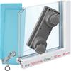 Tyroler Bright Tools Tyroler Il Glider R-4 Lavavetri Magnetico per Doppio Vetro | Pulitore Magnetico Per Vetri Singoli, Doppi o Tripli 10-45mm | Pulisci Vetri Magneticos Doppio Vetro | Lavavetri Finestre Magneticos