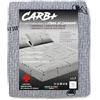 Tex family - Coprimaterasso CARB Plus | Fibra di Carbonio | Antistatico | Termoregolatore | Antiodore | Scherma Campi Elettromagnetici, 2 Piazze, Poliestere