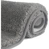 FCSDETAIL Tappeti da Bagno a Pelo Lungo Antiscivolo 80X150 cm, Tappetino Lavabile in Lavatrice con Microfibre Morbide Assorbenti per Vasca, Doccia e Bagno