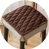 SDNAM Cuscino per Sedia Quadrato 30x30/35x35/40x40/45x45cm, Sgabello da Bar, Cuscino per Seduta, Adatto per casa, Seggiolino Auto, Sedia da Ufficio e Tutte Le sedie(F3,2pcs 25X25cm)