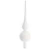 com-four® Decorazione dell'Albero di Natale - Ornamento in Vetro per la Parte Superiore dell'Albero - Addobbo Natalizio per l'Albero di Natale, 28 cm