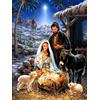 YSCOLOR Diamond Painting Trapano A Tutto Tondo 5D Diamante DIY Pittura Gesù 3D Ricamo Punto Croce Mosaico Strass Decorazioni per Pareti Cristianesimo Religione 30X40Cm