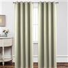 Joydeco Tende Oscuranti per Interni 2 Pezzi L 140 x A 175, Tende Termiche Isolanti con Occhielli per Soggiorno e Camera da Letto Moderne Blackout Curtains, Beige Chiaro