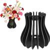 HIKPACKER Vaso per Fiori Set 20 x 12cm, Nero Kit di Vasi in Legno per Rose, 3D Puzzle Espositore Fiori Artificiali, Piante Artificiali, Amanti, Rose, Ciliegi, Studente Creativi Lavoretti Regali
