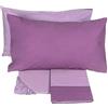 Fazzini DIALOGO Completo Lenzuola - Taglia: 2 piazze,Colore: DLGCOBO-20 - Glicine-Purple