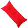 ELYSYSRL Federe Cuscini 50x70 60x80, Copricuscini 50x100 50x137 50x152 cm Copri Cuscini Per Divano Letto Rettangolare, Federe per Cuscini Decorativi Quadrato con Cerniera Invisibile(Red,50x100cm/1 PC)