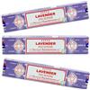 greensense Satya - Bastoncini di incenso alla lavanda, confezione regalo da 3 x 15 g, per mente, corpo e anima Greensense
