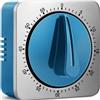 Albayrak Timer da cucina meccanico e magnetico, con allarme forte, nessuna batteria necessaria, in acciaio inox, timer magnetico, timer da cucina per scuola, classe, 60 minuti