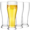 HAHASHOW 480ml Bicchieri Birra Plastica Tritan, Set di 4 | Regalo ideale per cadeau papa, Lavabile in lavastoviglie, Senza BPA, Adatto per bar, feste, picnic, piscine e campeggio