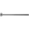 INDA - Porta Asciugamani Fisso a Bandiera One L.35 cm Nickel Spazzolato