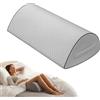 pozico Cuscino per ginocchia per chi dorme sul fianco, ergonomico, con memory foam, cuscino per ginocchia, schiena e fianchi, cuscino cervicale con linguetta per il trasporto e rivestimento lavabile