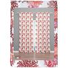 Tex family Tenda tendaggio Digitale 3D confezionata Made in Italy Misto Lino Coralli mare rosso