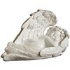 Ulalaza Scultura di angelo Colonne decorative romane greca Figura in resina Scultura Artigianato Ornamento Figurine da collezione Decorazione soggiorno casa