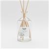 Generico Candle Street | La Calma | Profumatore per Ambienti con Bastoncini | Fragranza Cotone, Frangipani e Muschio Bianco | Lunga Durata | Made in Italy | Diffusore Relax e Serenità (Medio)