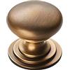 Carlisle Brass M47 M47BAB FTD MANOPOLA vittoriana 32MM, ottone antico