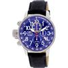 Invicta I-Force Orologio da Uomo in acciaio inossidabile con movimento Quarzo - 46mm, Argento / Blu