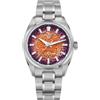 watchdives WD0003C Orologio da uomo di design originale VH31 Sweep Second orologio al quarzo 36 mm vetro zaffiro orologio da polso di lusso impermeabile 100 m, Gradiente arancione viola, Bracciale