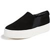 Vince Women's Warren Platform Sneakers, Black, 9.5 Medium US