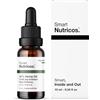 Smart Nutricos - Olio di Semi di Canapa 30% + Squalene - 10 ml - Spremuto a Freddo - Non Raffinato - Senza Additivi né Solventi - Testato in Laboratorio - 100% Vegetale - Certificato Biologico UE