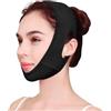 Probuk V Line - Fascia dimagrante per il viso, con cinghia regolabile, ergonomica, sollevamento e rassodamento a 360°, tessuto elastico traspirante per il contorno del mento e delle guance, riutilizzabile, a