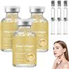 BNOYONERAS Biochroma Siero Coreano Effetto Lifting dalla Prima Applicazione, Siero Con Peptidi Di Seta E Collagene, Microneedling Siero Viso Antirughe, Riduce le Linee Sottili, 50ML，3
