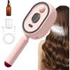 Generico Steam Brush For Hair - Rechargeable Red Light Comb, Cordless Electric Spray Hairbrush, Anti Frizz Scalp Massage Grooming Tool | Type C Charging Steam Hair Care Device,For Women Daily Nourishing