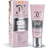 NATUR UNIQUE DD Cream con Correttore Idratante Dark | Make Up e Skincare in un solo Prodotto | SPF20 per Protezione Solare | Crema Viso Uniformante e Antietà | Tonalità Scura | Formato 42 ml | Natur Unique