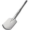 TovxTuke SDS Max - Vanga per argilla, 11,5 x 43,2 cm, punta in acciaio per trapano SDS Max, martello pneumatico elettrico, per scavare in giardinaggio, ghiaia argillosa terreno adobe arenaria