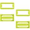 Aohyue 4 Pezzi Pettini per Tagliabasette di Ricambio, Set di Accessori per Lamette Ricambio, Inclusi Pettine per Barba e Pettine per Peli del Corpo, Adatti per le Serie QP25XX/QP26XX/QP65XX/QP66XX