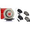 Brembo 08.9460.41 Disco Freno Con Verniciatura Uv (Set Di 2) Posteriore & P 23 133 Pastiglia Freno Posteriore