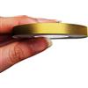 4R Quattroerre.it 10478 Trim Stripes Strisce Adesive per Auto, Oro, 7 mm x 10 mt