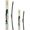 Valeo Coppia Di Spazzole Tergicristallo Flat Blade Fatte Di Materiali Naturali E Riciclati CAN75+CAN20, Anteriore, Lunghezze: 600mm+380mm, (Pack da 2)