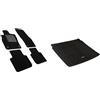 MTM SP-7989 Tappetini su Misura in Velluto + BA-0925 Tappeto proteggi Baule per Audi Q3 II (F3) 2018>